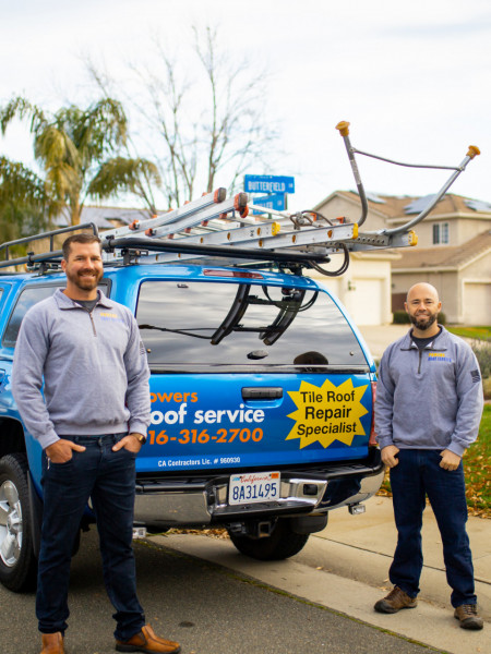 Powers Roof Service Owners